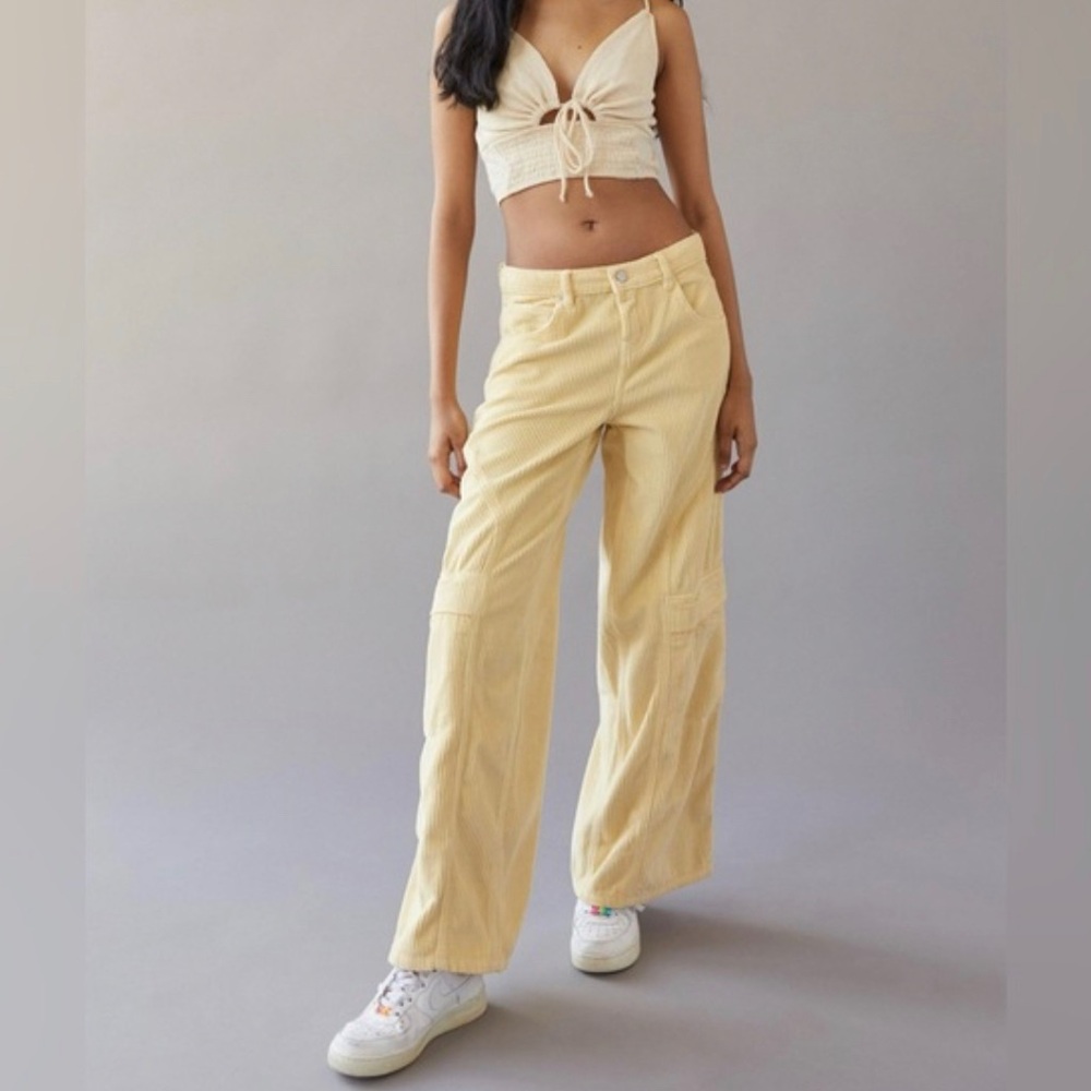 NWT urban outfitters BDG misrize cord cargo jeans